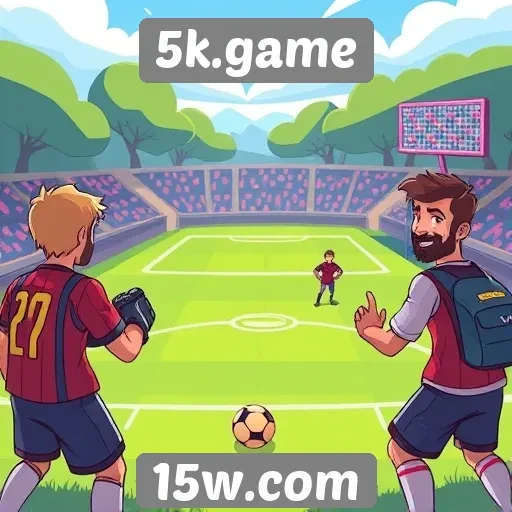 Explorando as funcionalidades do site 5k.game
